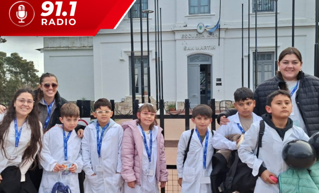 Realicó presente: la Escuela N°34 participó con tres proyectos en la instancia provincial de la Feria de Ciencias, Arte y Tecnología
