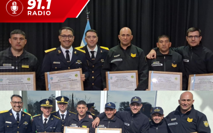 La Comisaría de Realicó y sus dependencias fueron distinguidas en el 140° Aniversario de la Policía de La Pampa