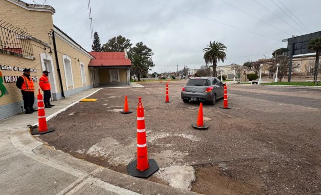 Realicó puso en marcha el nuevo sector frente a la Estación para los exámenes de idoneidad conductiva
