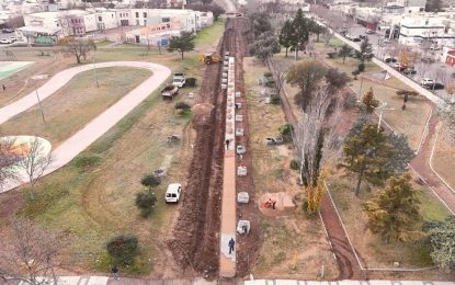 Más Parque Lineal: la Municipalidad de Santa Rosa suma espacios de paseo, coloca adoquinado y amplía los senderos
