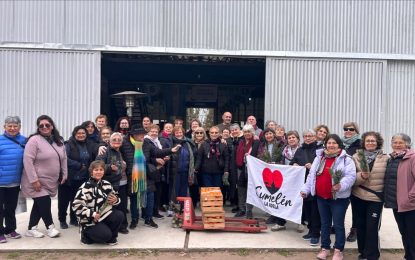 Turistas de Macachín y La Adela compartieron una jornada de turismo y cultura en Santa Rosa