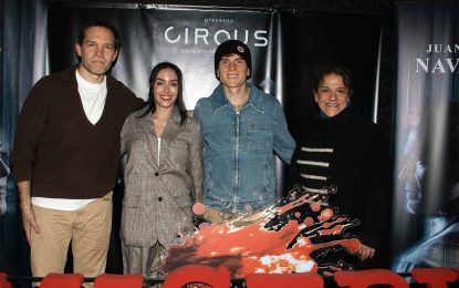 Las vacaciones del Colo Barco a puro teatro: ahora disfrutó de una función especial de Misery