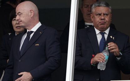 Fuerte comunicado de la AFA en respaldo a Gianni Infantino luego de la polémica por la privatización del Mundial y tras la presión de la UEFA
