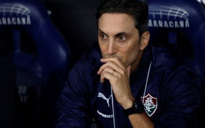 Fluminense despidió a Luis Zubeldía como DT en medio de la serie de octavos de la Copa Libertadores