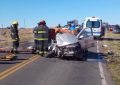 Trágico choque frontal en la Ruta Provincial 101: un muerto y tres heridos cerca de Speluzzi