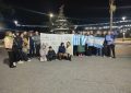 Vecinos de Realicó se manifestaron en la plaza central en contra de la «Ley de Tierras»