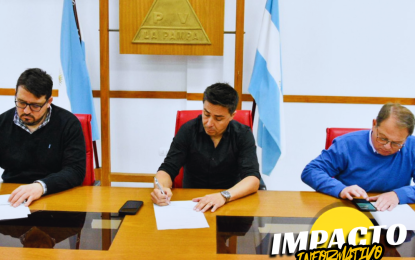 Confirmado: La Pampa invertirá más de $4.700 millones para obras de pavimento, badenes y cordón cuneta en Realicó
