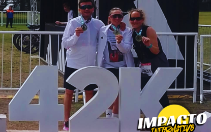 De Realicó a lograr la meta: un grupo de «Runnea2» completó con éxito los 42K de la Maratón de Buenos Aires