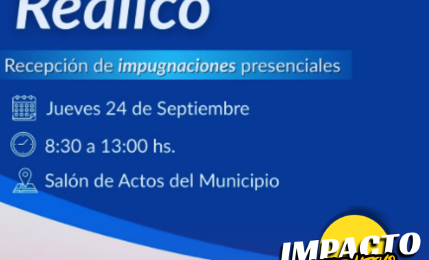 Recepción de impugnaciones presenciales en Realicó por parte del IPAV