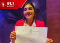 Una realiquense se recibió en la Escuela Nacional de Bibliotecarios