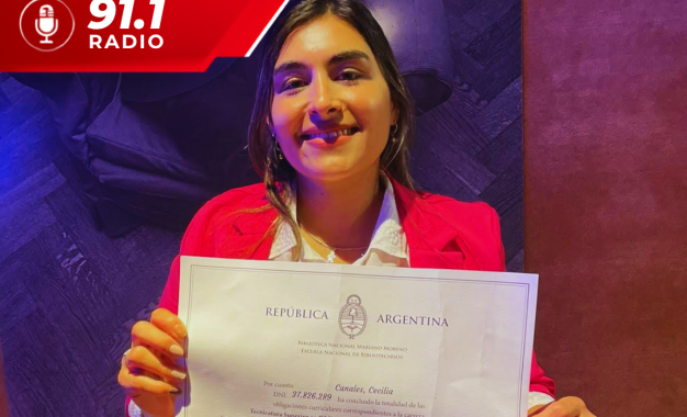 Una realiquense se recibió en la Escuela Nacional de Bibliotecarios