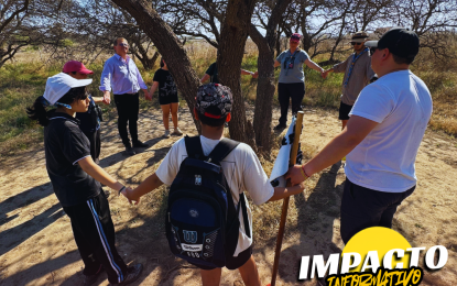 Jornada de naturaleza y aprendizaje: los Scouts recorrieron la Reserva Natural Urbana y abrazaron a un caldén centenario
