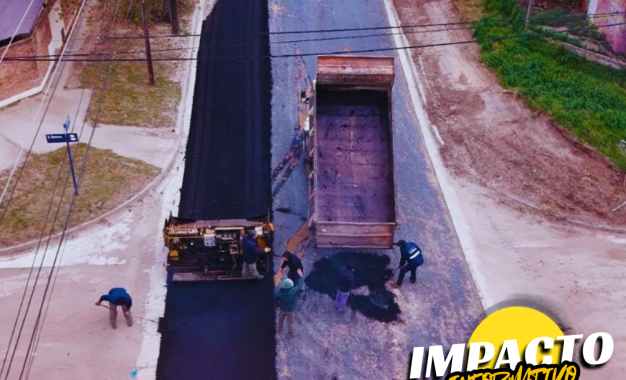 El Municipio finaliza la obra de asfaltado de Plan 5.000 esta semana