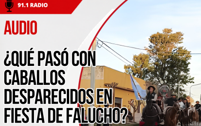 AUDIO – Incertidumbre, rastrillajes y final feliz: el comisario de Realicó se refirió a qué pasó con los caballos desaparecidos tras la Fiesta de Falucho