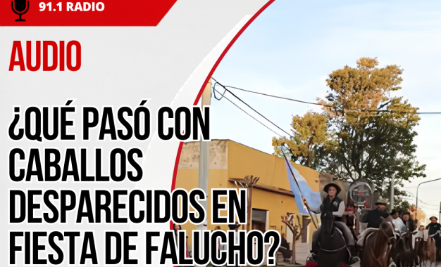 AUDIO – Incertidumbre, rastrillajes y final feliz: el comisario de Realicó se refirió a qué pasó con los caballos desaparecidos tras la Fiesta de Falucho