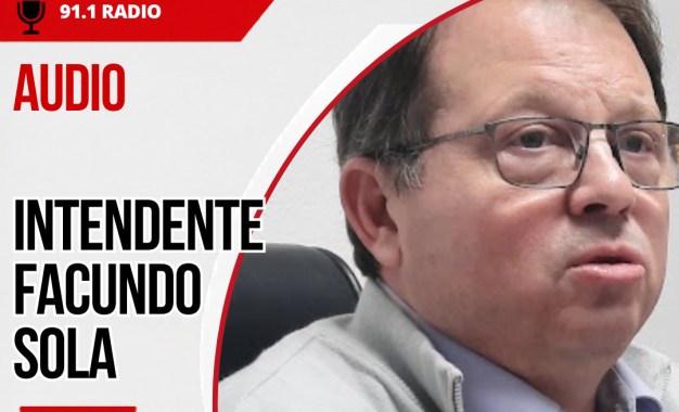 Entrevista a fondo con el intendente Facundo Sola (parte 1): obras, gestión, clima y críticas