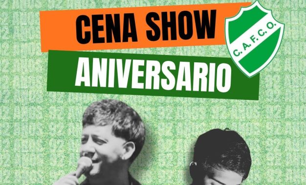 A puro festejo: el Club Ferro Carril Oeste de Realicó celebrará sus 92 años con una gran cena show