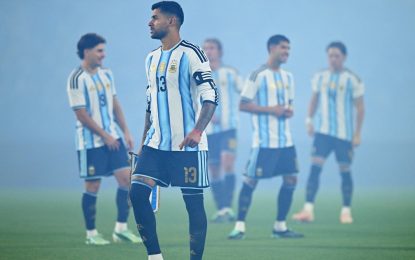 Cuti Romero, profeta en su tierra: jugó por primera vez con la Selección en Córdoba, fue capitán y convirtió un gol para el orgullo de mamá Rosa