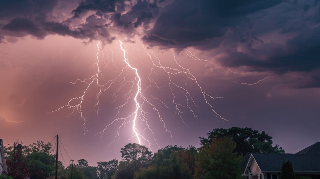 Las zonas bajo alerta por tormentas este viernes, según el SMN