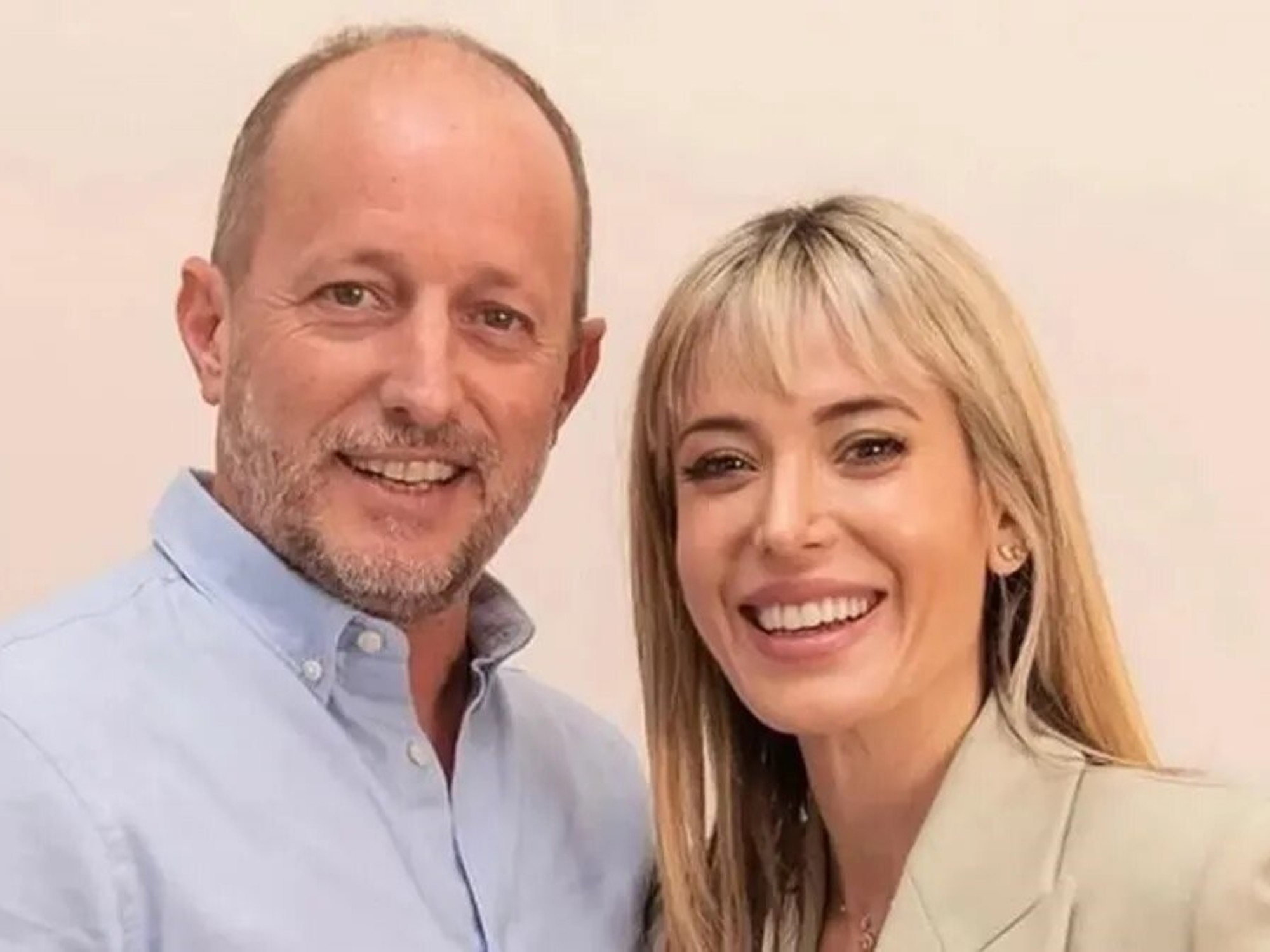 Martín Insaurralde y Jesica Cirio