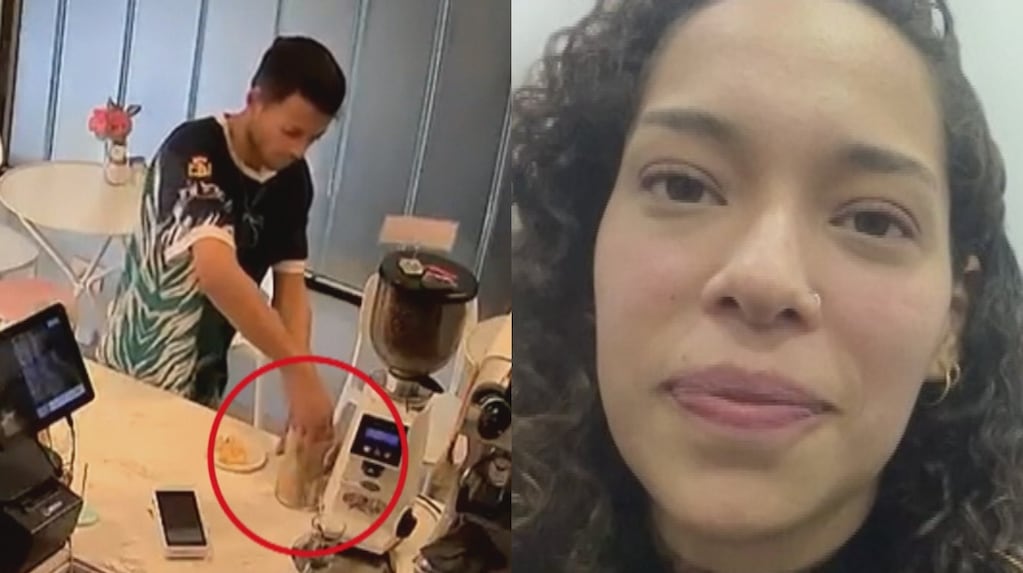 Luciana Acevedo, la empleada de la cafetería de Saavedra