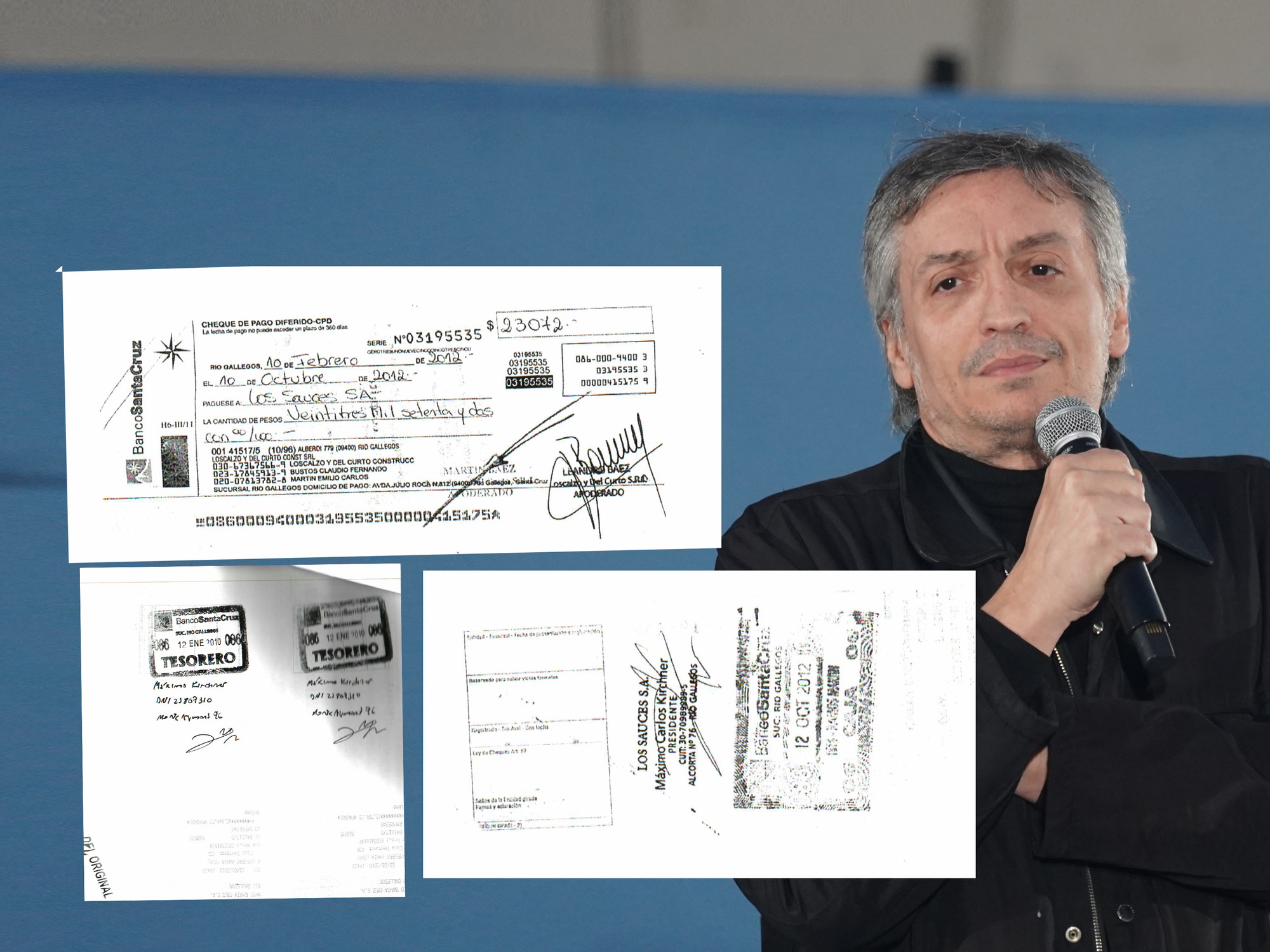 Máximo Kirchner, acusado junto a Cristina Kirchner en las causas Hotesur y Los Sauces.