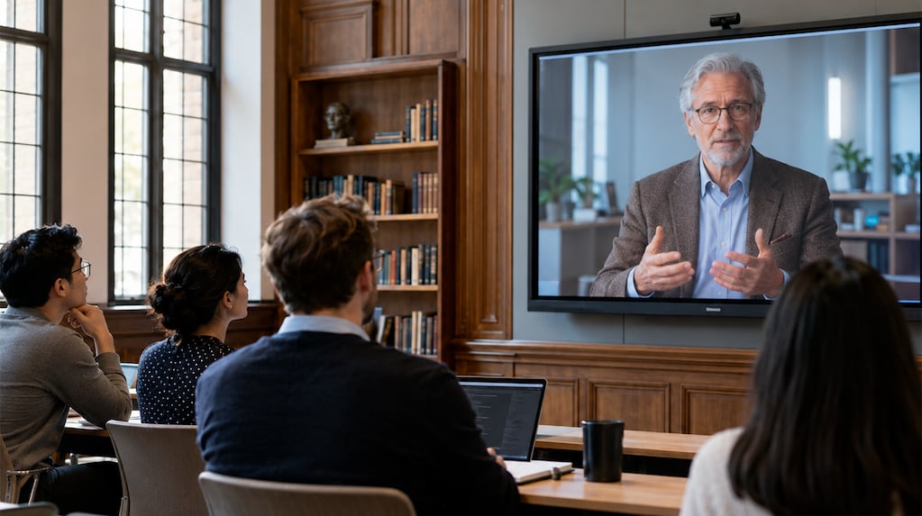 Harvard Business School incorporó réplicas virtuales de sus docentes a un programa para emprendedores