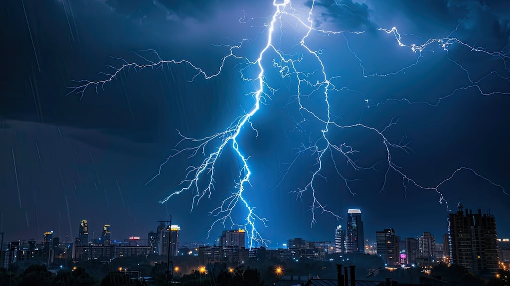 Diluvia en Buenos Aires: hasta cuándo siguen las tormentas, según el Servicio Meteorológico Nacional